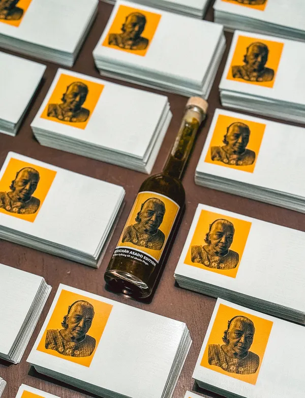 Transparent stickers label