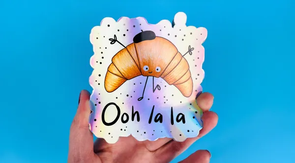 Holographic stickers