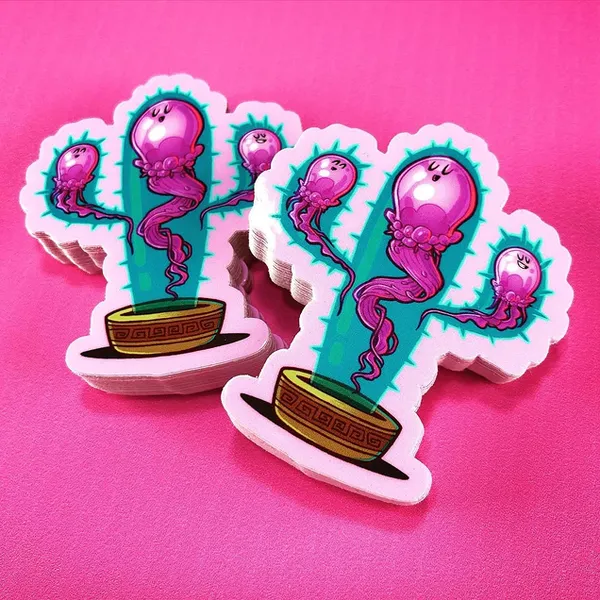Die-cut stickers